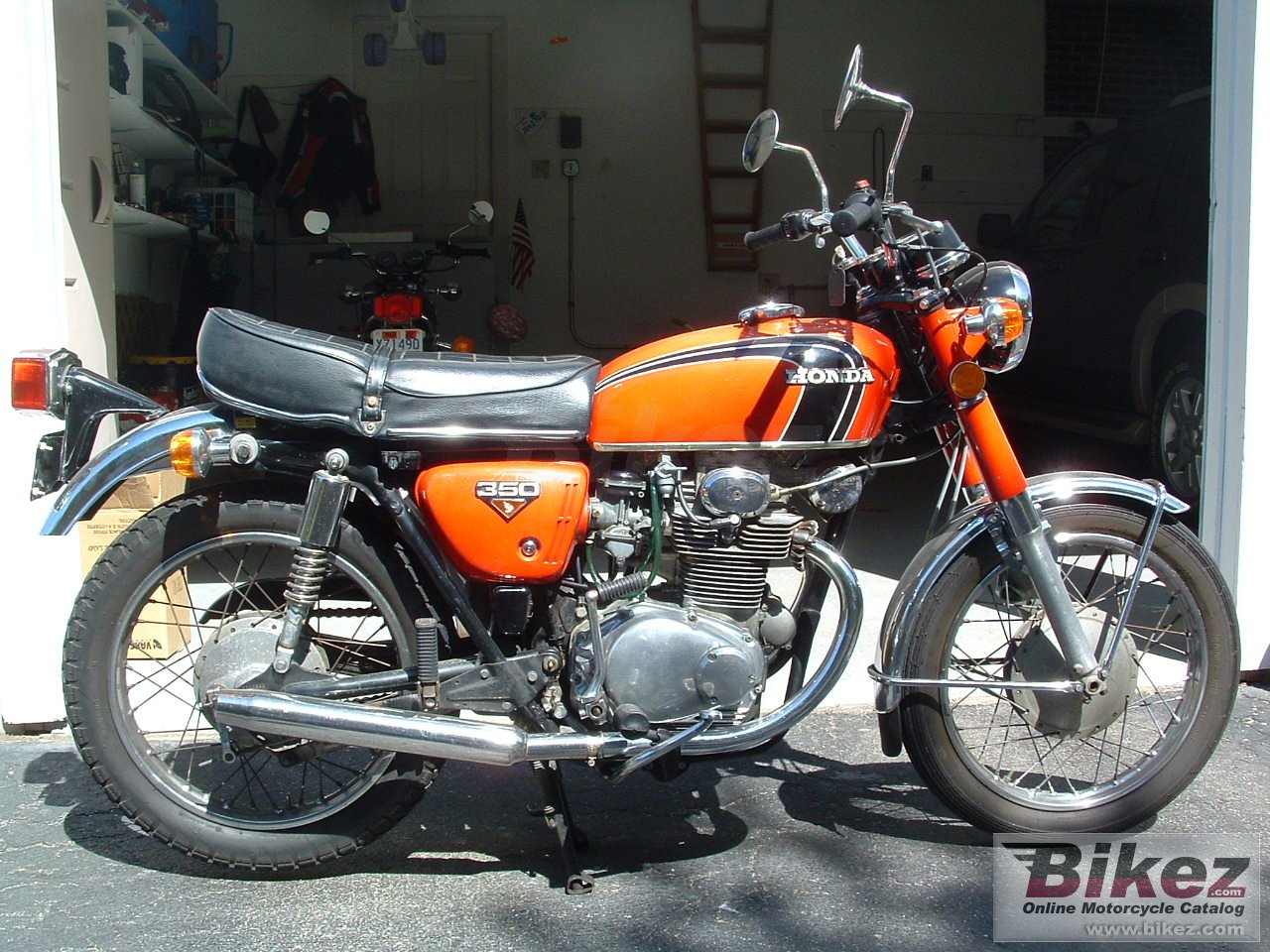 Big 72 Honda CB 350K cb 350 picture and wallpaper from Bikez.com